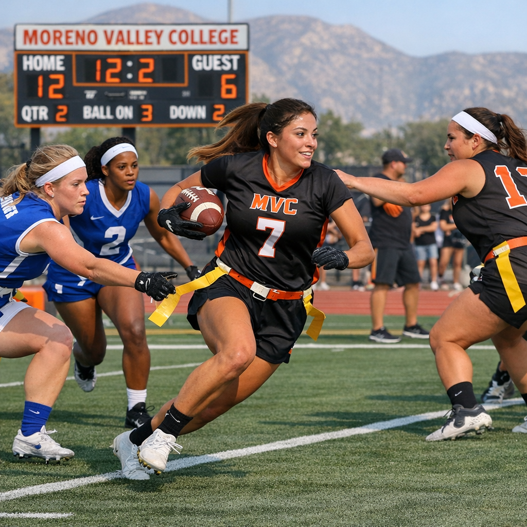 Spotlight on Moreno Valley’s Thriving Women’s Flag Football Scene